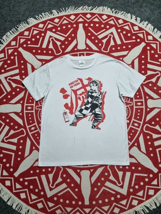 Kimitsu no yaiba shirt lengan pendek