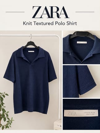 Preloved Kaos Polo Pria – Zara