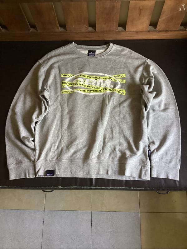 Gr00verhyme Sweater Crewneck Gray, foto 4
