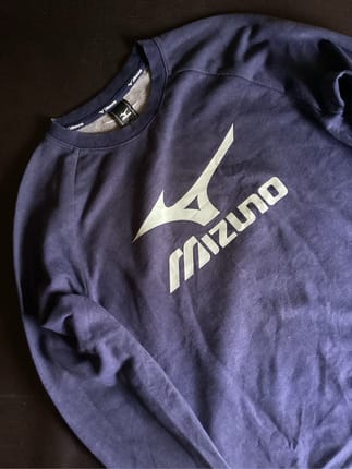 Mizun0 Sweater Crewneck Navy Basic
