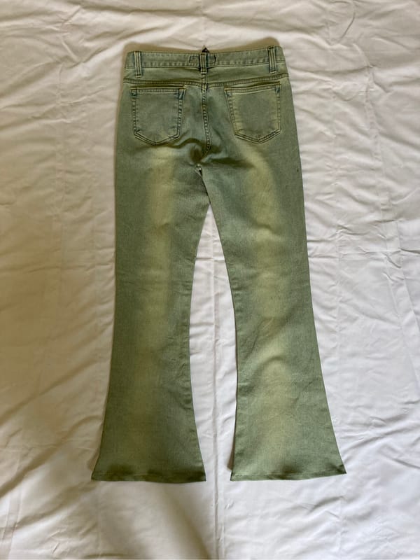 low rise flare jeans, foto 2