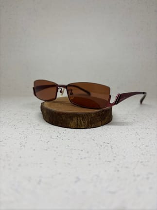 Police Small Half Rim Sunglasses