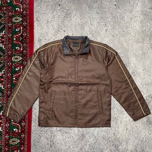Indie Casual Windbreaker Pria brown