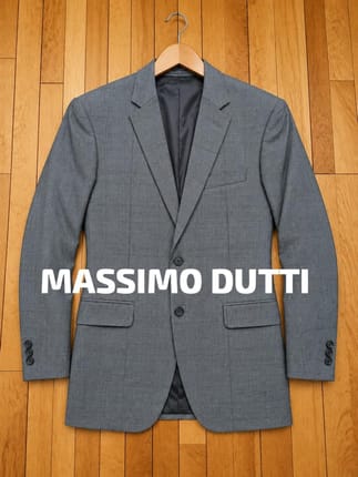 jas blazer wool massimo dutti second original