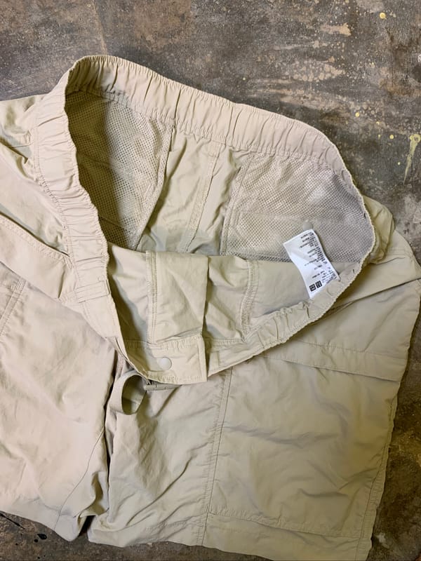 uniqlo utility geared nylon pants, foto 4