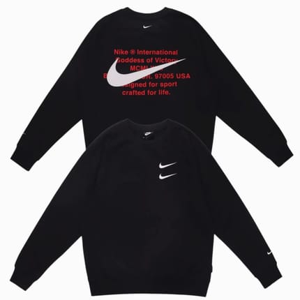 CREWNECK NIKE INTERNATIONAL DOUBLE SWOOSH