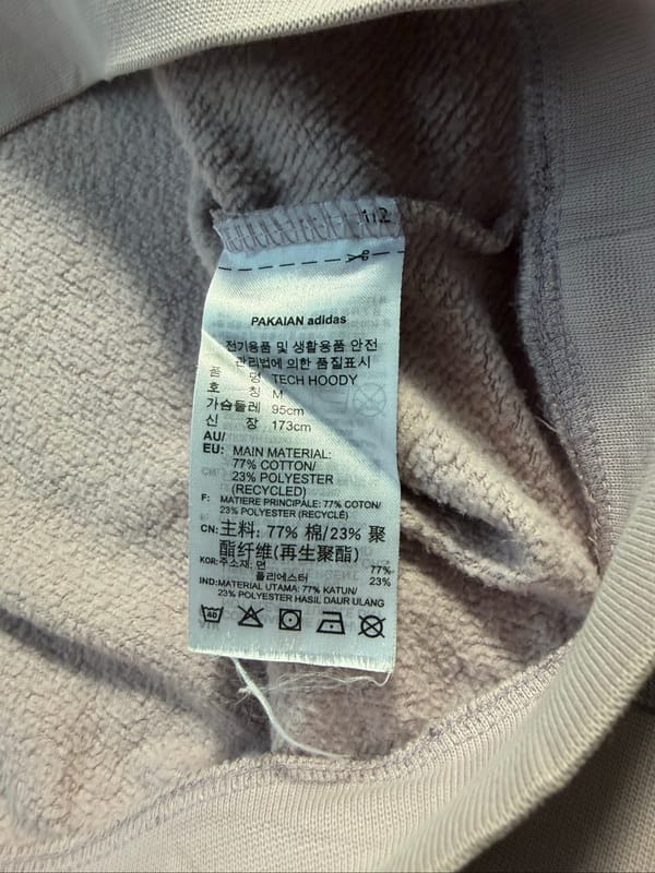 Hoodie Adidas Full Bordir, foto 5