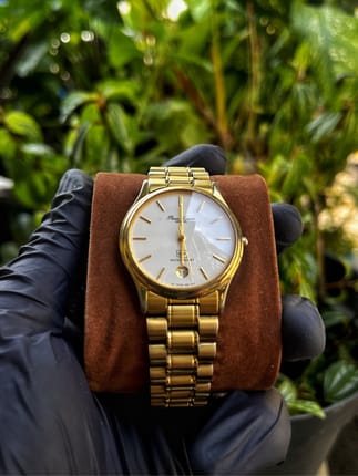 Jam Tangan Vintage Watches Pierre Lorenz Gold