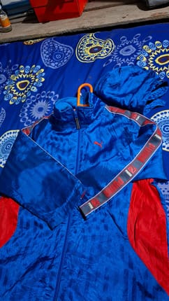 Puma Hoody Pria blue