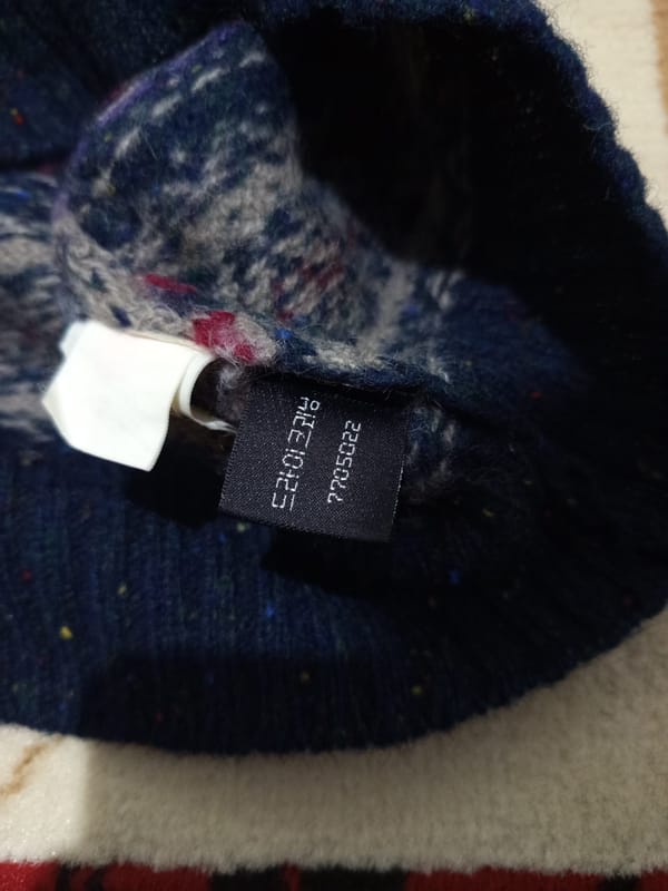 Wool Fair Isle Knit Sweater, foto 7