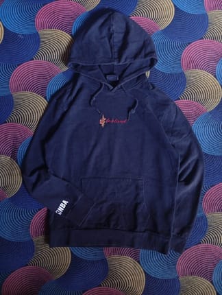 hoodie nba logo bordir