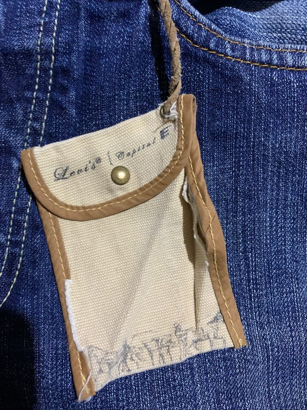 Levis 501 selvedge made in usa, foto 9
