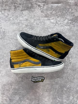 Vans Sk-8 Hi Pro Series Corduroy Pack Yellow