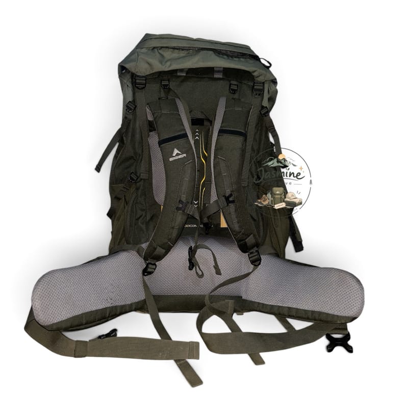 [PRELOVED] Carrier EIGER Ecosavior 45 Olive ORI Eiger, foto 2