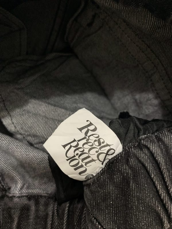 Reatrion Black Washed Cargo Pants, foto 8