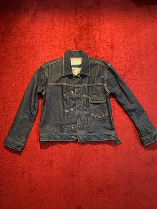 Type 2 denim jacket single pocket no brand