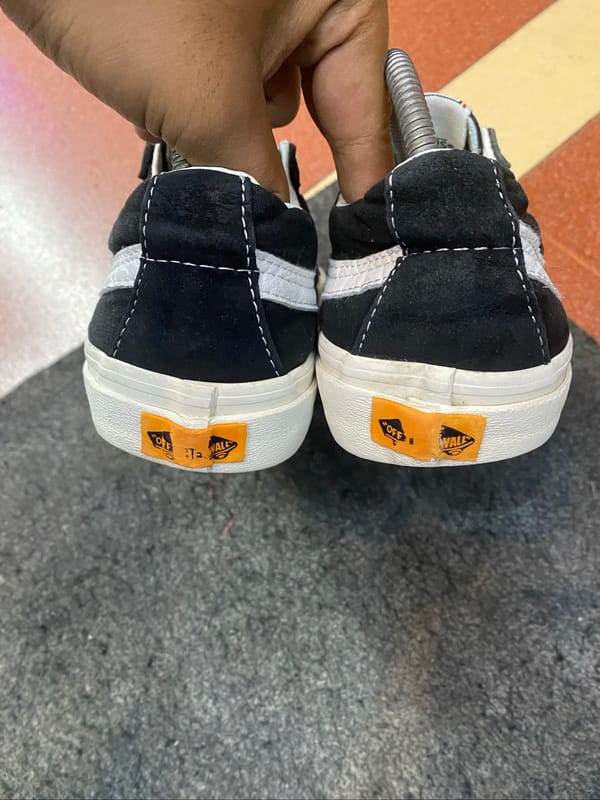 Vans oldskool sk8low classic black white, foto 5