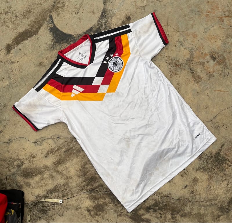 Jersey Germany Adidas Putih, foto 5