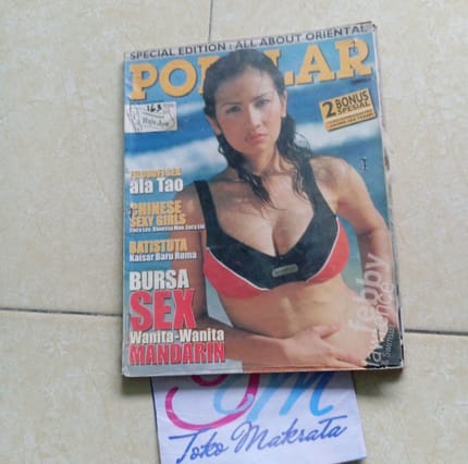 Majalah POPULAR cover FEBBY LAWRENCE