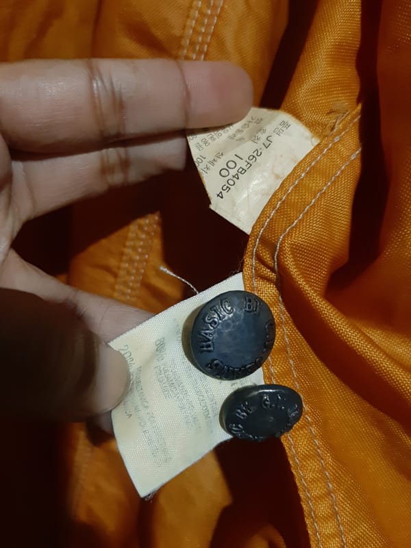 Basic G.V Jeans Italy Luxury Vintage Nilon trucker jacket, foto 8