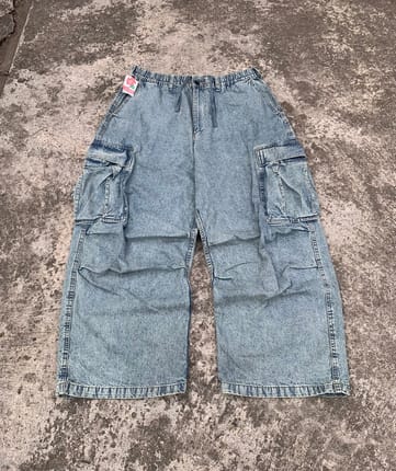 Baggy Cargo Jeans GU Super Wide