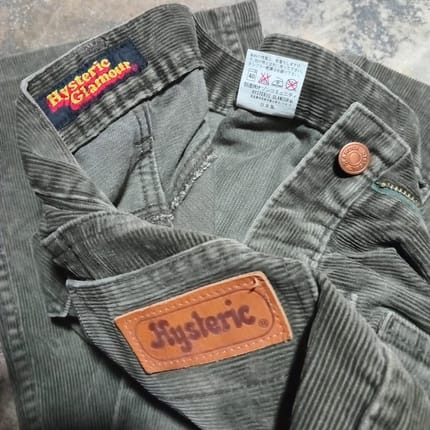 PANTS CODURAY HYSTERIC GLAMOUR