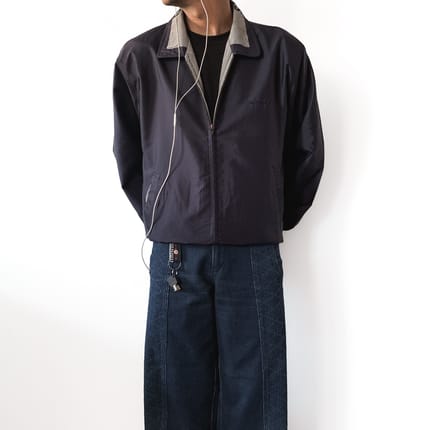 OUTERWEAR GREEN MAN NECK EMBORDIRED