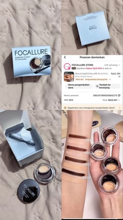 Focallure Eyebrow Cream & Concealer *BR02