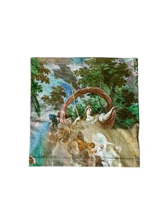 Dazy renaissance pattern bandeau top