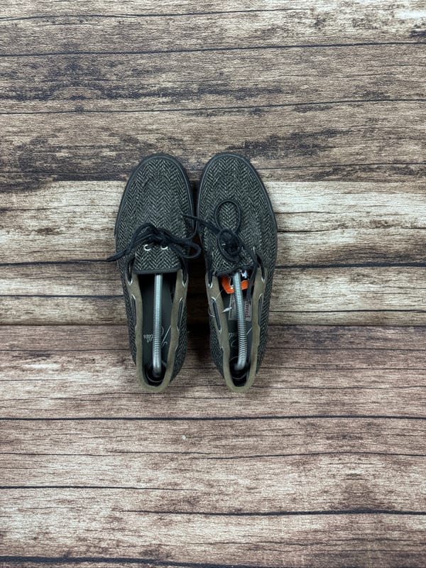 harris tweed x needles herringbone wool #JNSS19, foto 4