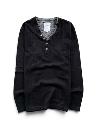 2000s Louis Cavlon - Double Layer Hanley Long Sleeve