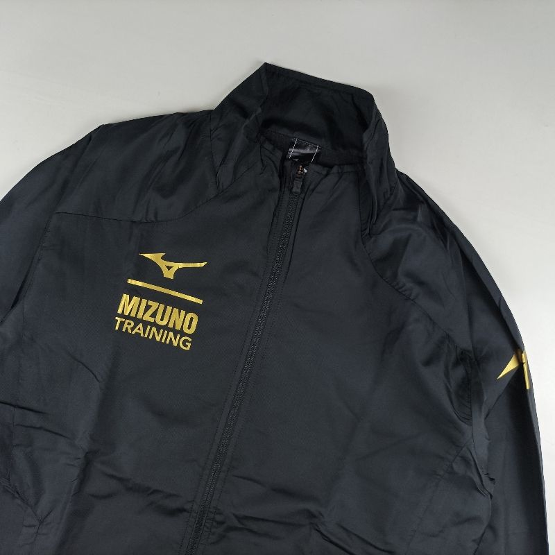 Mizuno Casual Windbreaker Pria black, foto 4