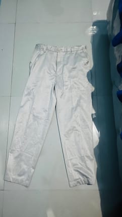 Celana Panjang Vintage Workwear Cream/Putih