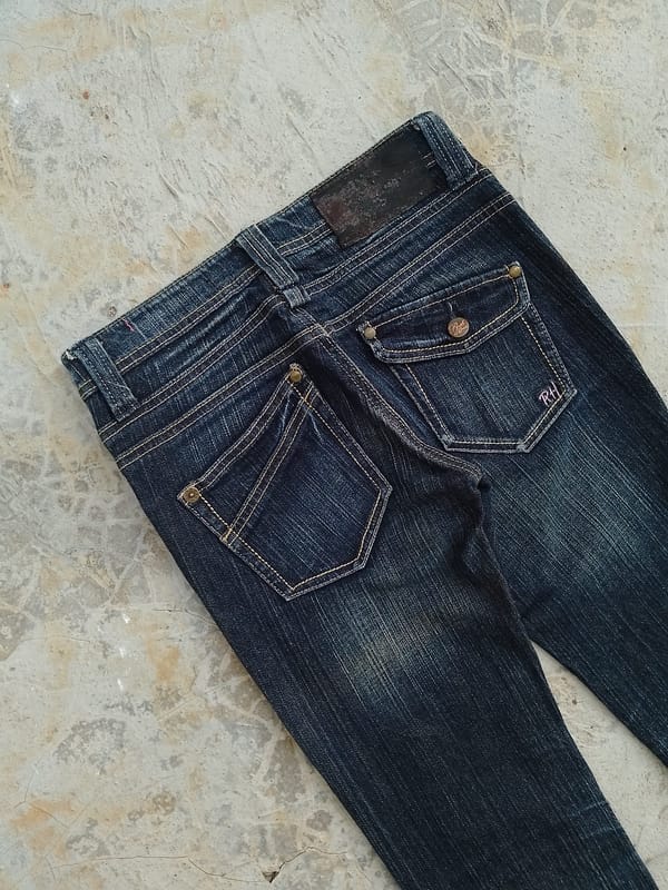 Flare Bootcut Low Rise Jeans by Rush Hour, foto 4
