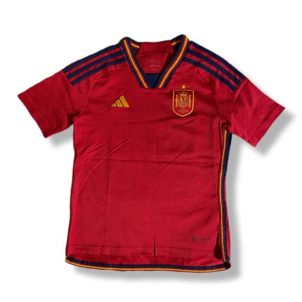 SPAIN HOME 2022 KIDS JERSEY T-SHIRT | KAOS BOLA | JSNG