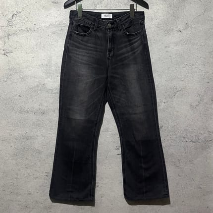 Mila owen japan flare jeans black wash  celana bootcut