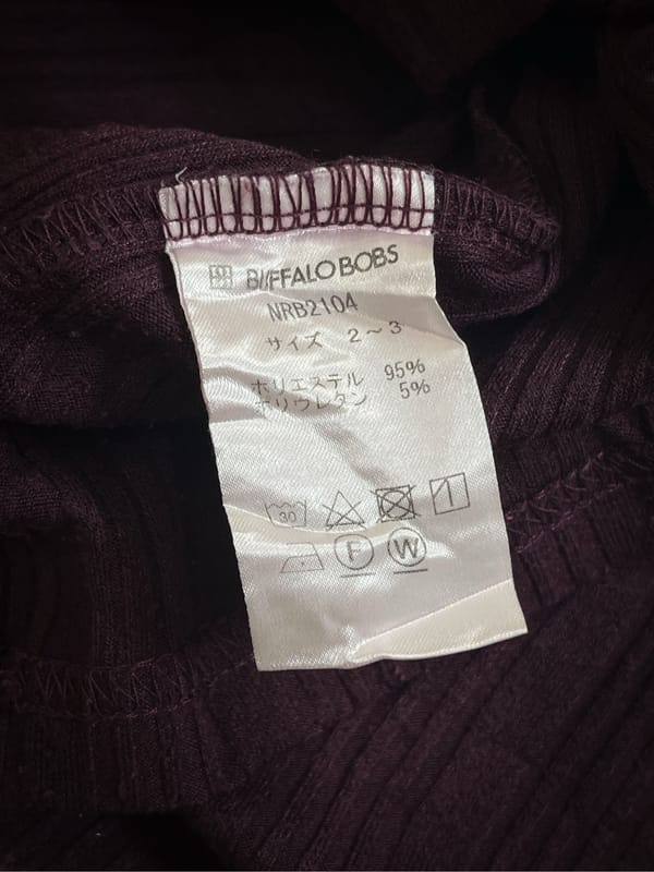 Buffalo Bobs Burgundy Thermal Longsleeve, foto 6