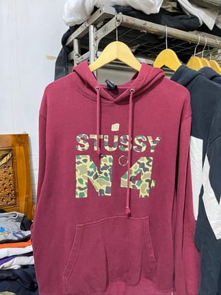 Hoodie Stussy N4 Camo