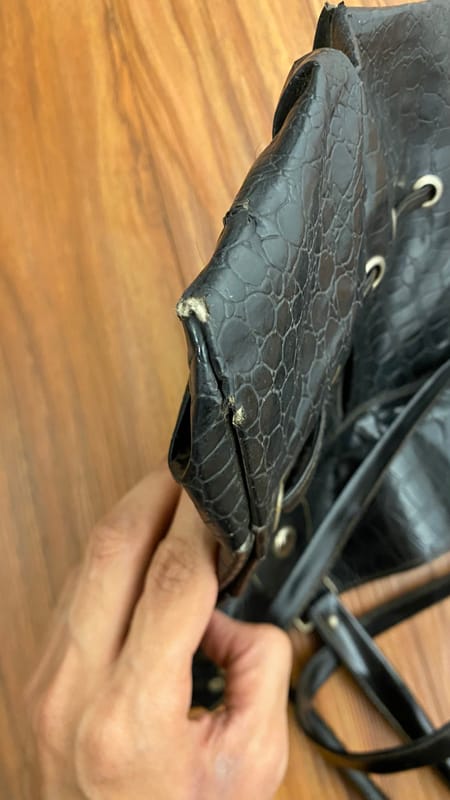 Vintage Snake Black Bag, foto 4