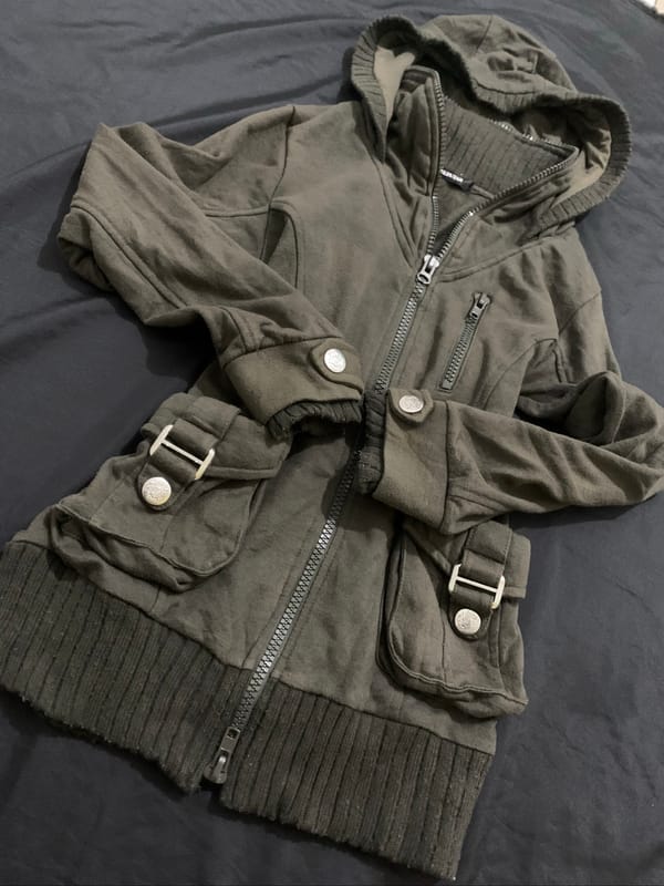 Jaket y2k alt archive, foto 3