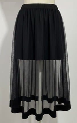 rok tutu black