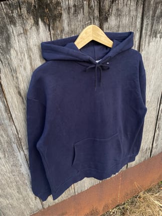Hoodie basic Navy