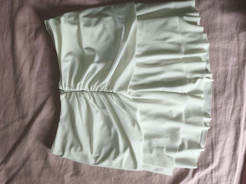 NudeTheLabel Bunny Skort White, foto 5