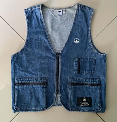Vest rompi Adidas denim not ori