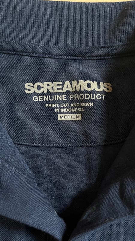 Screamous Polo Shirt Basic, foto 2