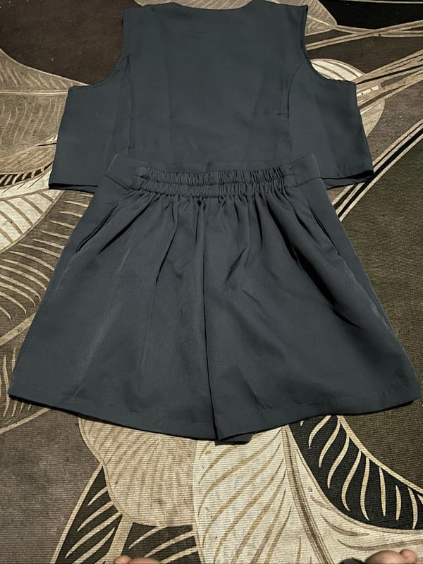 One set vest & Skort Charcoal, foto 4