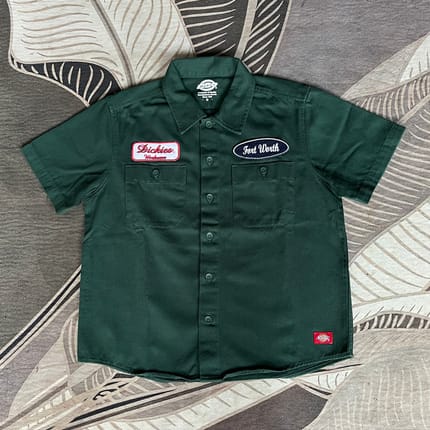 Dickies Work Shirt Hunter Green