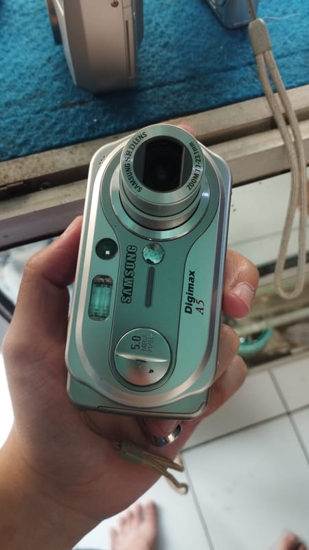 Digicam Samsung Digimax A5, foto 4