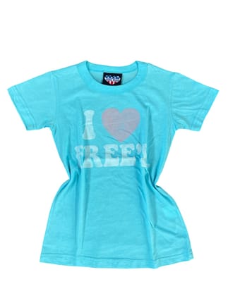 Y2K Junk Food I Love Free's Baby Tees Fitted T Shirt