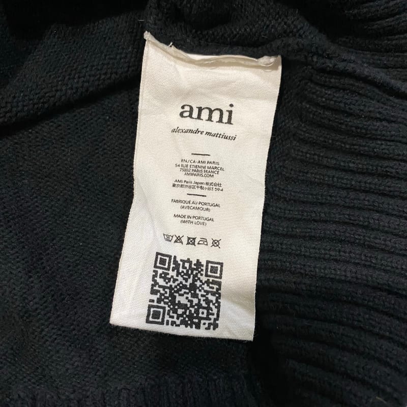 Ami Paris cardigan black, foto 3